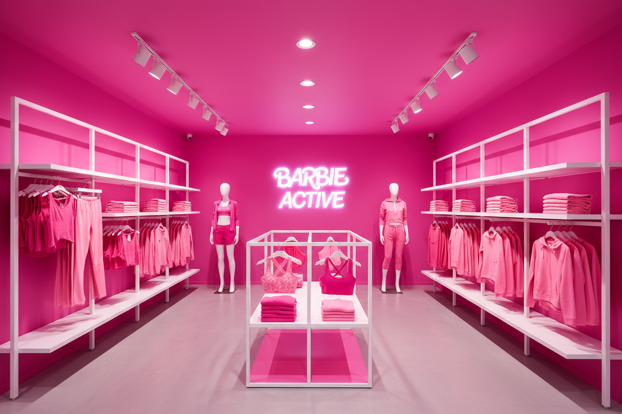 Barbie Pink Gymwear