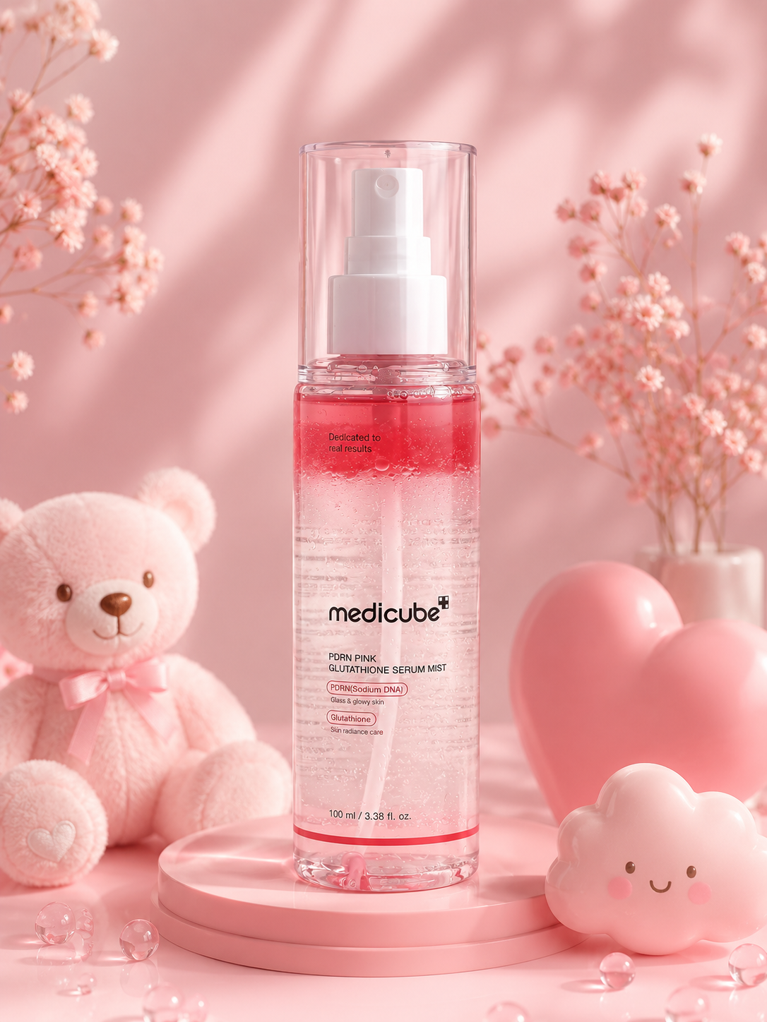 Medicube PDRN Pink Glutathione Serum Mist 100ml