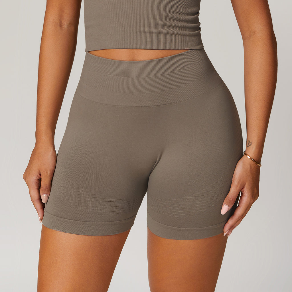Seamless High-Waist Biker Shorts