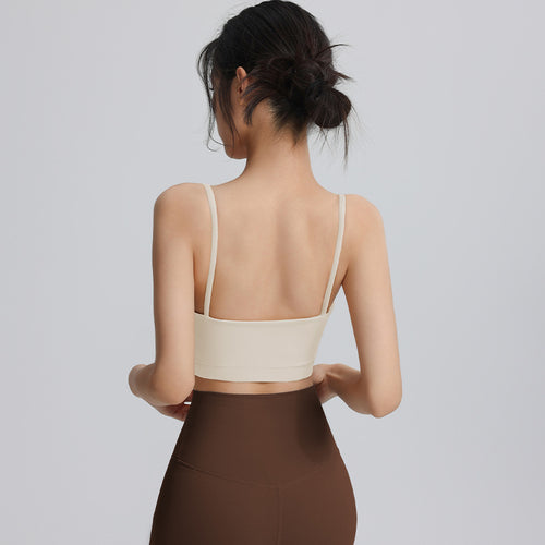 Asymmetric Hem Spaghetti Strap Crop Top