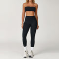 Seamless Bandeau & High-Waist Leggings Set