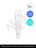 White skincare tube with 'Vegan' and 'Patented Cloth® Ingredient' labels on a white background