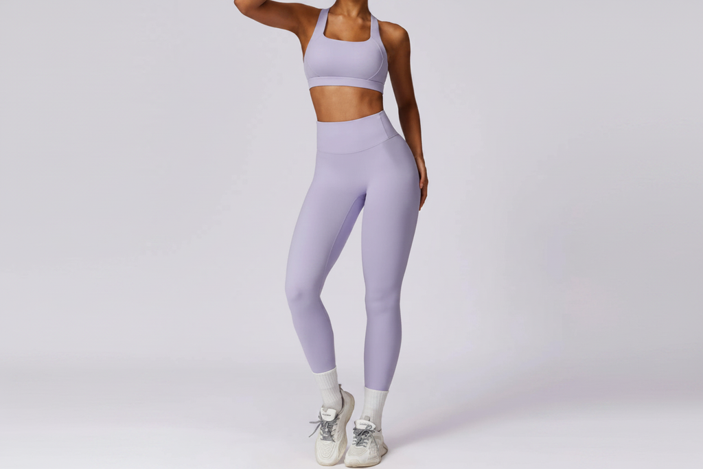 Enhanced Lavender Activewear Set