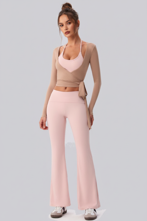 Enhanced Pink Activewear Set