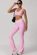 Enhanced Pink Activewear Set