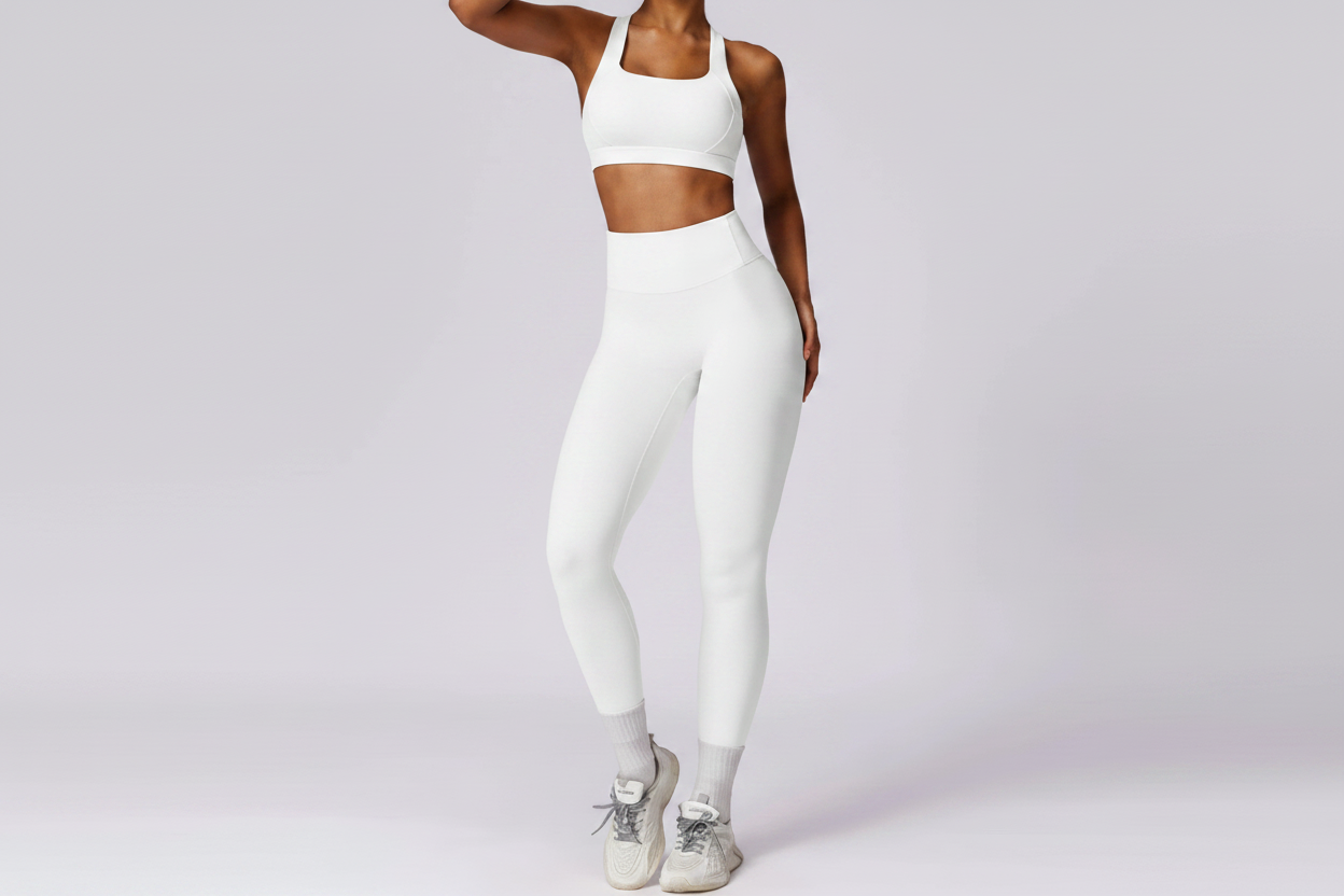 White Activewear Set